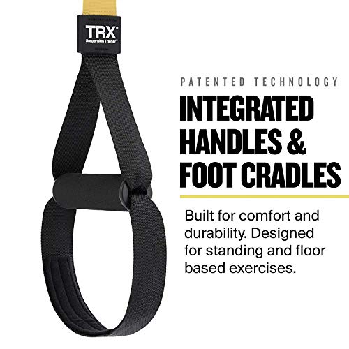 TRX All-in-One Suspension Trainer Bundle - Seasoned Gym Enthusiast, Includes Training Club Access, XMount Wall Anchor, 4 Exercise Bands & Shaker Bottle