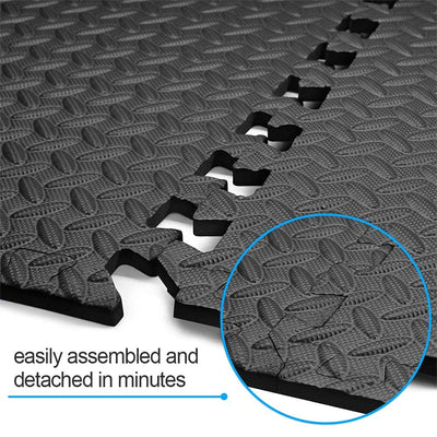 Gymnastic Mat Puzzle EVA Foam Interlocking Tiles Exercise Workout Mat Protective Floor Mats for Home Gym Equipment